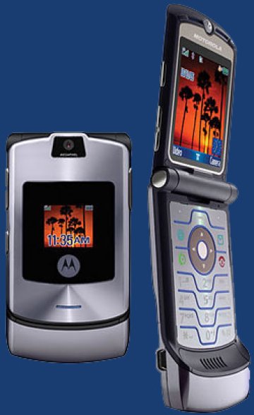 Моторола пуска новия телефон RAZR V3i