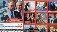 Календарът Путин 2026: Всички жени се нуждаят от мъж като него