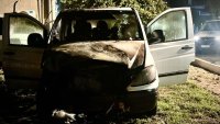  Запалиха два служебни автомобила на ДПС в Търговище 