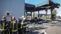Руска атака с дронове порази бензиностанции и складове в Киев