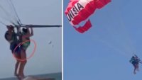 Аеросекс: Насилиха във въздуха скачачка с парашут