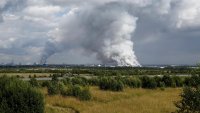Склад е ударен от дронове близо до Санкт Петербург