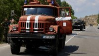 Задействаха BG-ALERT заради пожар над великотърновски квартал