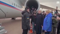 Евакуираните жители на град Олешки пристигнаха в Украйна