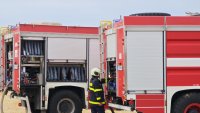 Потушиха пожара между Стралджа и пътен възел "Петолъчката"