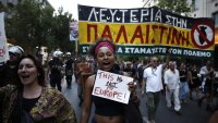 Заради графити: Кметът на Атина и израелския посланик се скараха