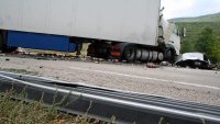 Жена е загинала при тежка катастрофа в Кресненското дефиле