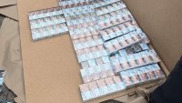 Иззеха над 100 000 къса цигари край Никопол