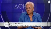 Диана Дамянова: Върху властта се изсипва трупано с години напрежение