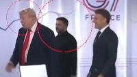 Неловко: Зеленски се опита да поздрави Тръмп на Г-7, но го загърбиха ВИДЕО