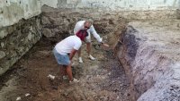 Античен гроб забавя ремонта на Художествената академия 