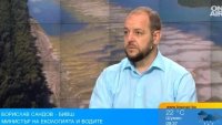 Сандов: Кражбите на вода са голям процент, ще има режим есента и зимата 