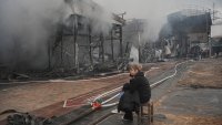 Масирано руско въздушно нападение над Харков