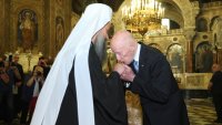Специален ритуал за връщането на паметните плочи в “Александър Невски” СНИМКИ