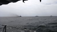 Пожар избухна на танкер срещу румънския черноморски бряг