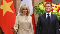 Самоирония или провокация: Макрон се подигра с шамара на Бриджит в Индонезия ВИДЕО