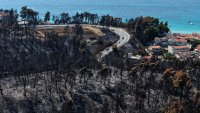 Червен код за пожари на Йонийските острови