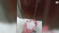Силна буря и градушка в няколко населени места у нас