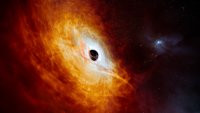Заснеха за първи път две черни дупки, които се въртят една около друга