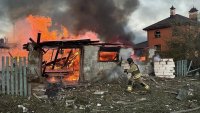 Най-малко трима загинали при експлозия на жп гара в Северна Украйна