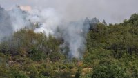 Пожарът в Природен парк „Рилски манастир“ се е възобновил