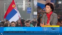 Журналист: Вучич е притиснат от протестите - все по-често говори за избори