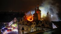 Русия отрeче да е ударила манастир в Киев, щетите били от ракета "Пейтриът"