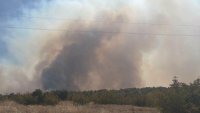 Пожар край Кавала: Самолети, хеликоптери и дрон се включиха в гасенето