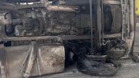 ТИР се е преобърнал при "Траянови врата" на АМ "Тракия"