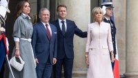 Кралица Рания и Бриджит Макрон демонстрираха два различни прочита на официалния стил