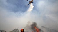 Голям горски пожар на Кефалония, започва спешна евакуация 