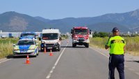 Катастрофа временно ограничи движението по пътя Шумен - Разград