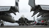 Финландски изтребител F/A-18 Hornet се разби