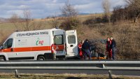 Цистерна се запали на автомагистрала &ldquo;Струма&ldquo;
