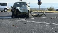 Тежка катастрофа край Шипка: един загинал и двама ранени при сблъсък на мотори и автомобил