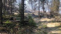 Пожарът в Рила, над Илийна река, се разраства