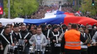 48 полицаи и 22 граждани са били ранени на протеста в Белград снощи