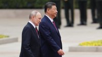 Си посрещна Путин в Голямата зала на народа в Пекин