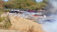 Пожар гори на сметището в Габрово, хората там да ограничат излизанията