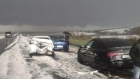 Три катастрофи заради дъжд и градушка в Шуменско 