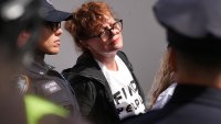 Сюзън Сарандън и още десетки са арестувани при протест срещу Нетаняху 