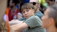 Грета Тунберг се появи на антиправителствен протест в Белград