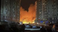 Мощна въздушна атака на Киев часове след изтичането на примирието