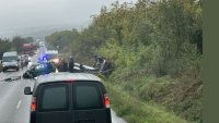 Катастрофа с пострадал затвори пътя София &ndash; Варна край Лясковец