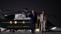 Какво си казаха Доналд и Мелания в хеликоптера Marine One?