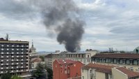 Голям пожар избухна в столичния квартал "Орландовци"