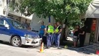 Кола се качи на тротоара при Колхозния пазар във Варна, удари жена 