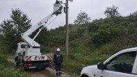 Бурята остави без ток приморското село Писменово