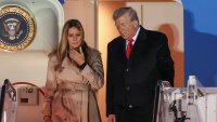 На косъм от трагедия: Air Force One на Тръмп за малко да се сблъска с пътнически самолет