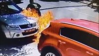 Мъжът, запалил автомобилите на посолството ни в Скопие, е с татуировка на Путин &ndash; бил му идол